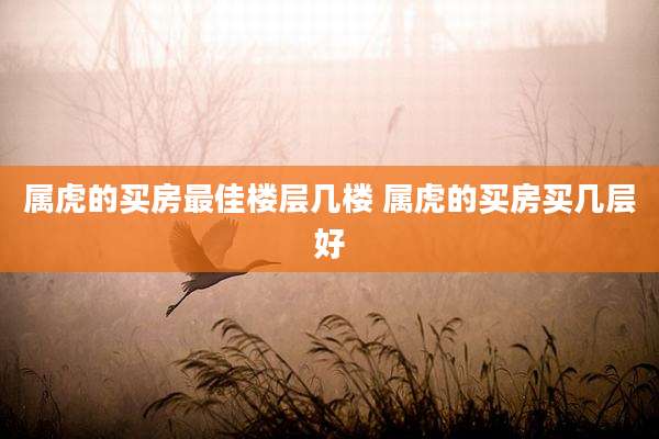 属虎的买房最佳楼层几楼 属虎的买房买几层好