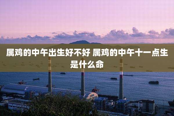 属鸡的中午出生好不好 属鸡的中午十一点生是什么命