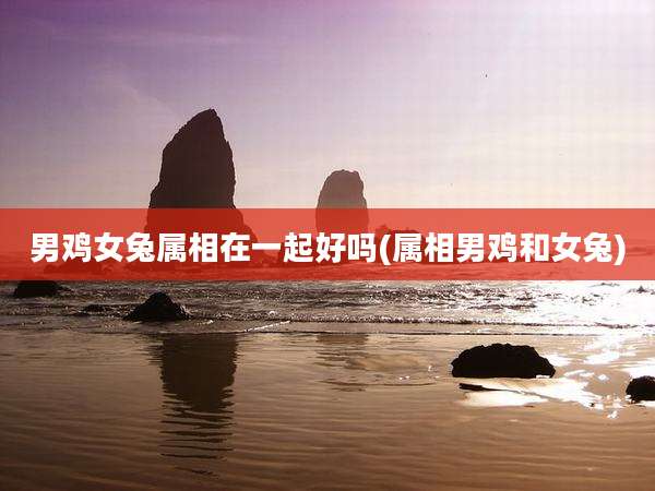 男鸡女兔属相在一起好吗(属相男鸡和女兔)