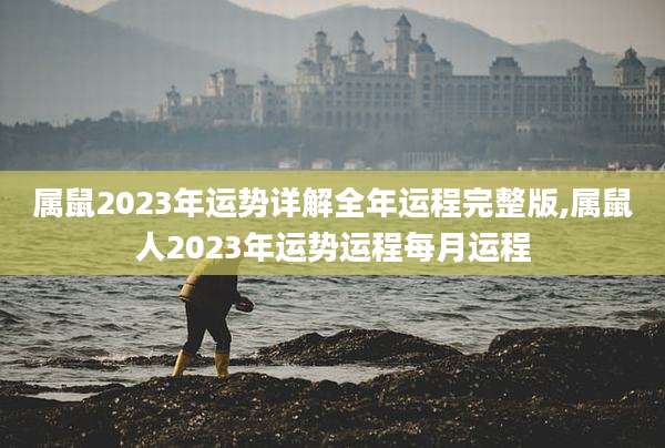 属鼠2023年运势详解全年运程完整版,属鼠人2023年运势运程每月运程