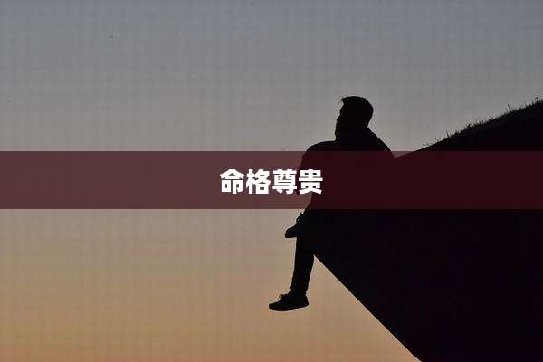 命格尊贵