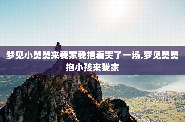 梦见小舅舅来我家我抱着哭了一场,梦见舅舅抱小孩来我家