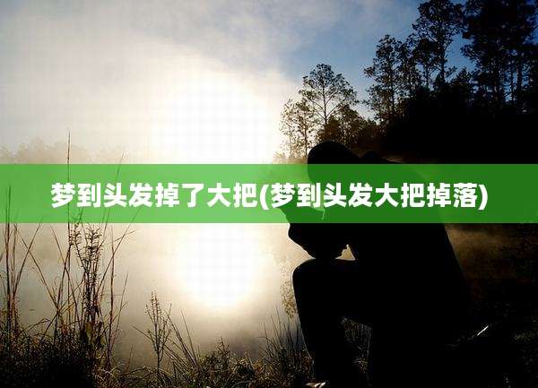 梦到头发掉了大把(梦到头发大把掉落)