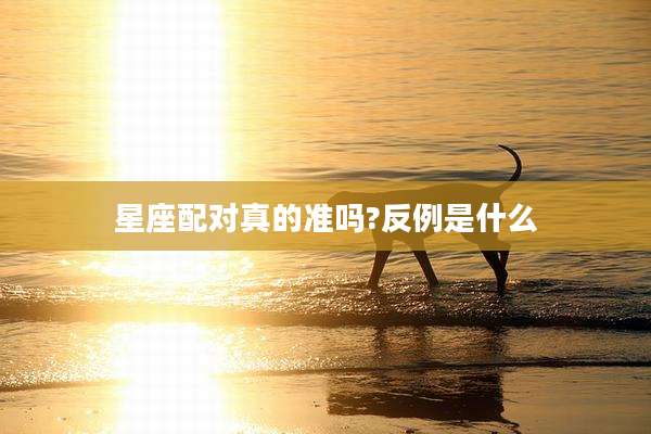 星座配对真的准吗?反例是什么