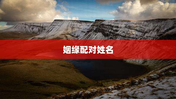 姻缘配对姓名