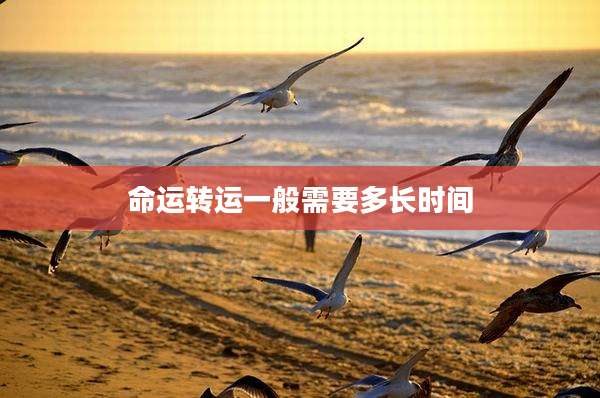 命运转运一般需要多长时间