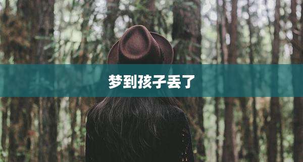 梦到孩孑丢了