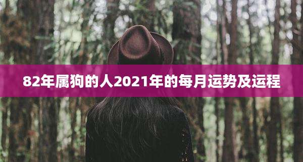 82年属狗的人2021年的每月运势及运程