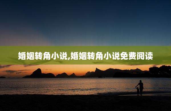 婚姻转角小说,婚姻转角小说免费阅读