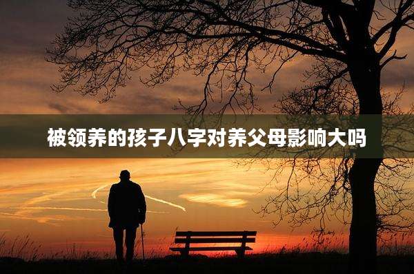 被领养的孩子八字对养父母影响大吗