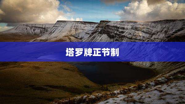 塔罗牌正节制