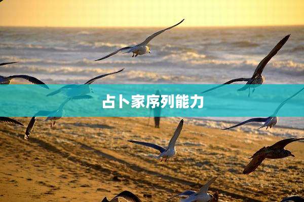 占卜家序列能力