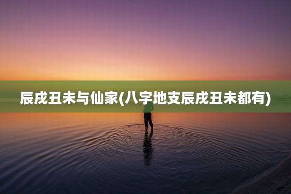 辰戌丑未与仙家(八字地支辰戌丑未都有)