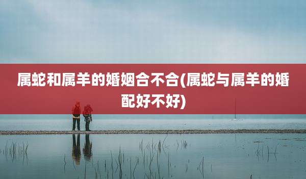 属蛇和属羊的婚姻合不合(属蛇与属羊的婚配好不好)
