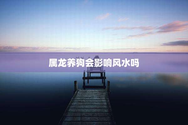 属龙养狗会影响风水吗