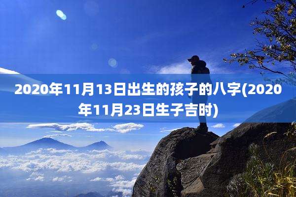 2020年11月13日出生的孩子的八字(2020年11月23日生子吉时)