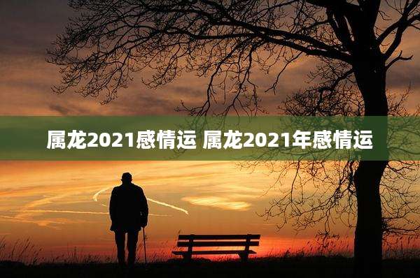 属龙2021感情运 属龙2021年感情运