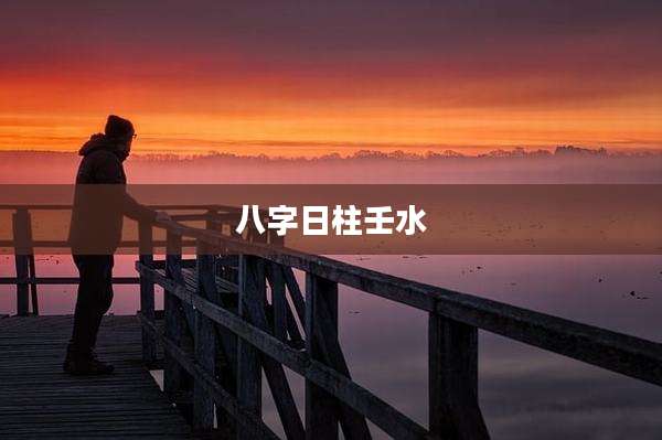 八字日柱壬水