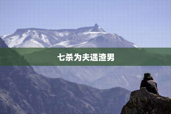 七杀为夫遇渣男