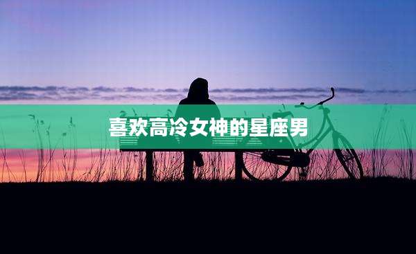 喜欢高冷女神的星座男