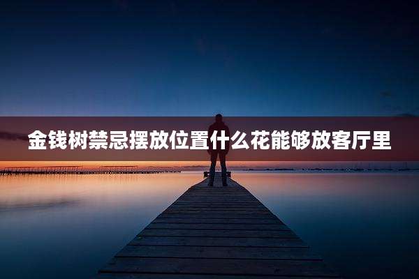 金钱树禁忌摆放位置什么花能够放客厅里