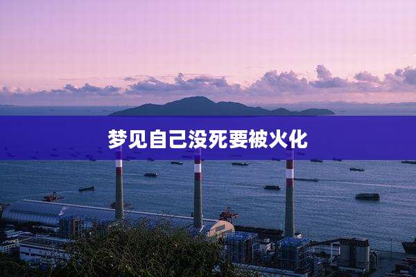 梦见自己没死要被火化