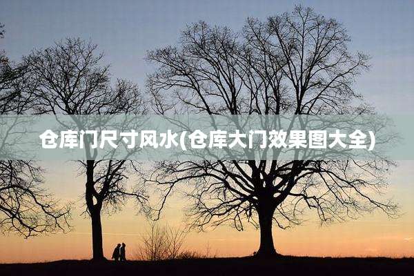 仓库门尺寸风水(仓库大门效果图大全)