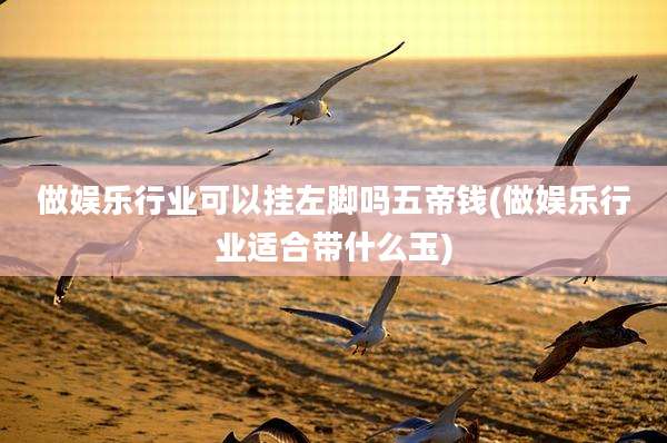 做娱乐行业可以挂左脚吗五帝钱(做娱乐行业适合带什么玉)