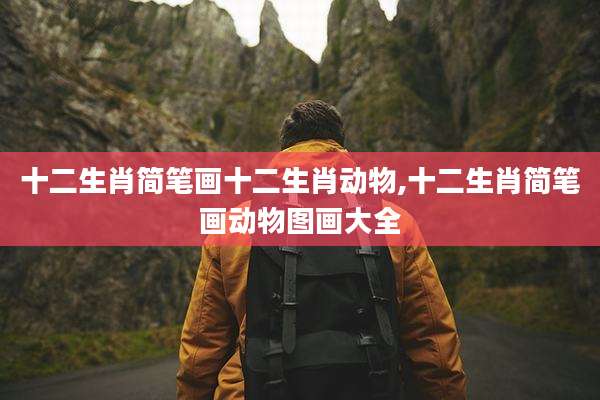 十二生肖简笔画十二生肖动物,十二生肖简笔画动物图画大全