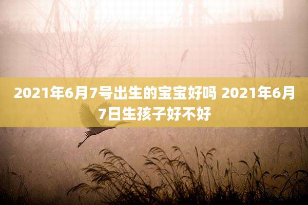 2021年6月7号出生的宝宝好吗 2021年6月7日生孩子好不好