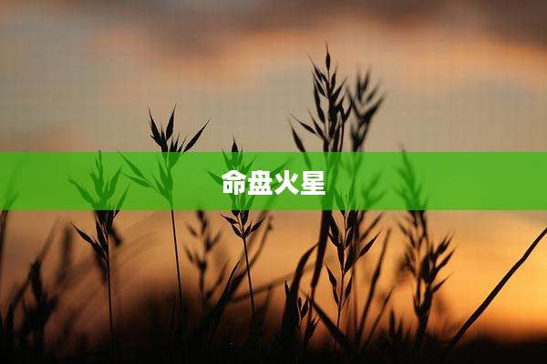 命盘火星