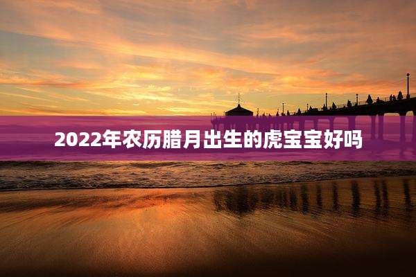2022年农历腊月出生的虎宝宝好吗