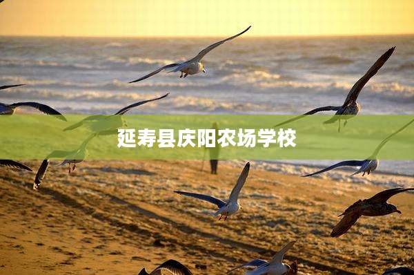 延寿县庆阳农场学校