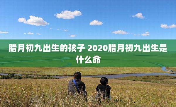 腊月初九出生的孩子 2020腊月初九出生是什么命