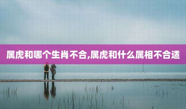 属虎和哪个生肖不合,属虎和什么属相不合适