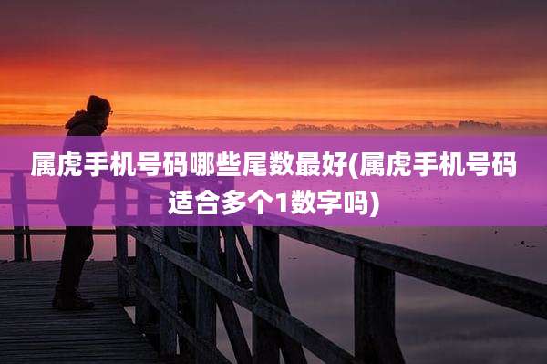 属虎手机号码哪些尾数最好(属虎手机号码适合多个1数字吗)