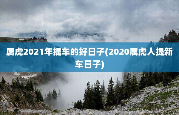 属虎2021年提车的好日子(2020属虎人提新车日子)