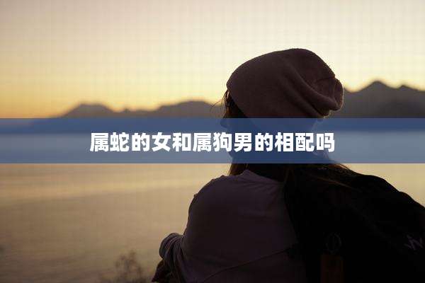 属蛇的女和属狗男的相配吗