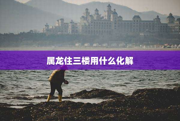 属龙住三楼用什么化解