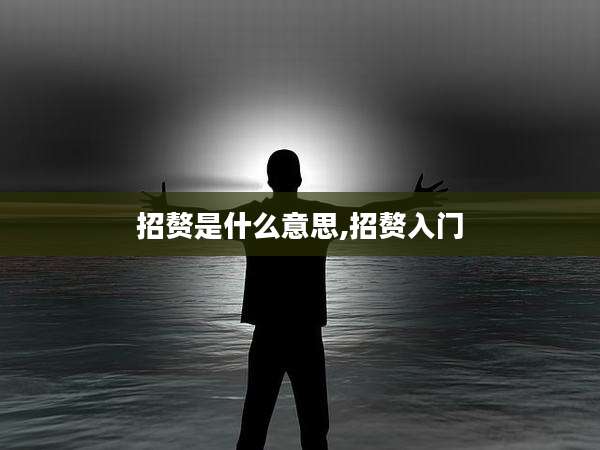 招赘是什么意思,招赘入门