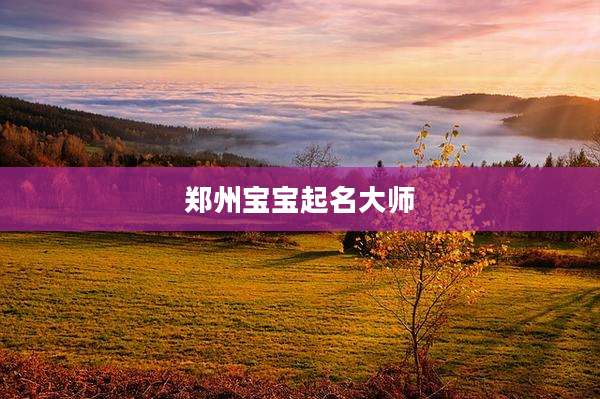 郑州宝宝起名大师