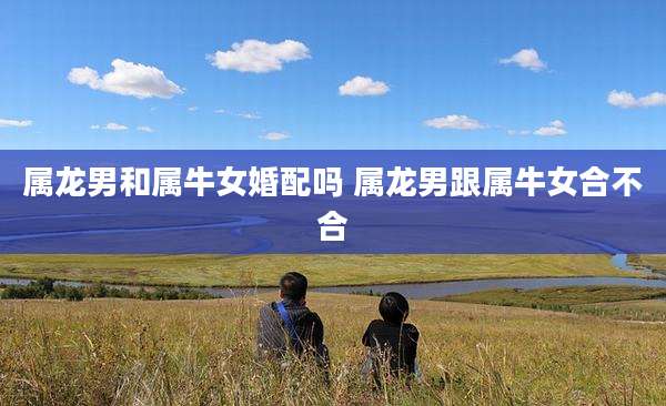 属龙男和属牛女婚配吗 属龙男跟属牛女合不合