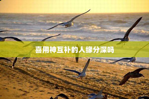 喜用神互补的人缘分深吗