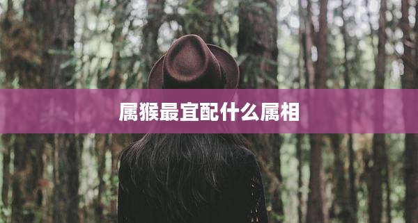 属猴最宜配什么属相