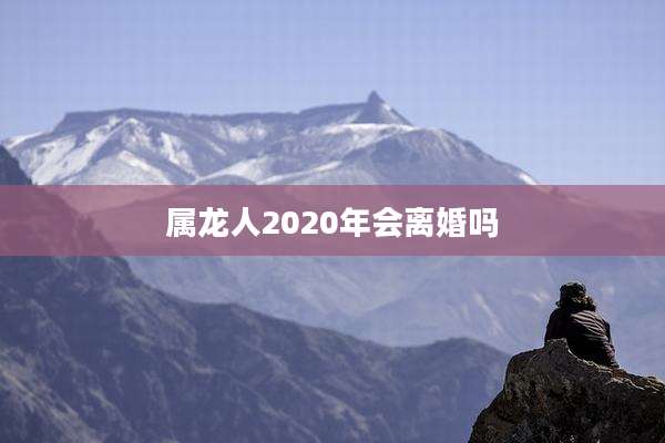 属龙人2020年会离婚吗