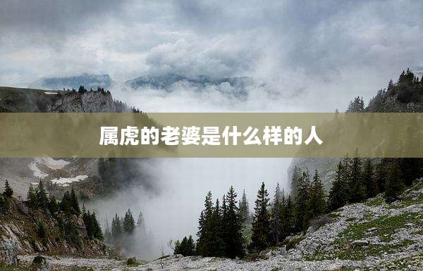 属虎的老婆是什么样的人