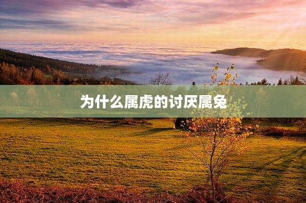 为什么属虎的讨厌属兔