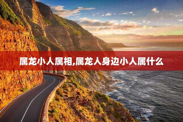 属龙小人属相,属龙人身边小人属什么