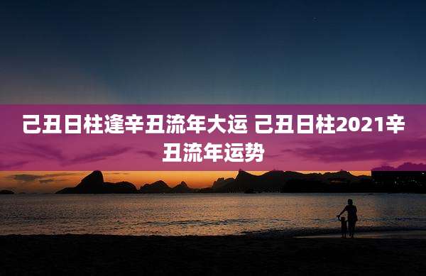 己丑日柱逢辛丑流年大运 己丑日柱2021辛丑流年运势