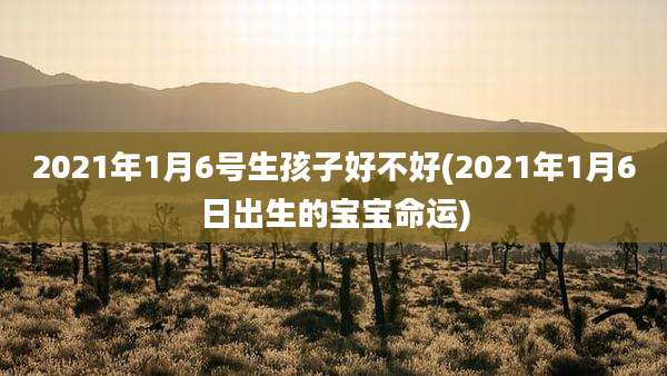 2021年1月6号生孩子好不好(2021年1月6日出生的宝宝命运)